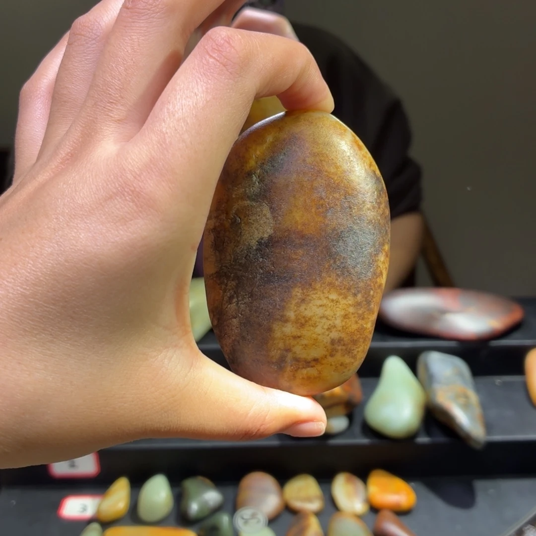 和田玉未镶嵌挂件229.5