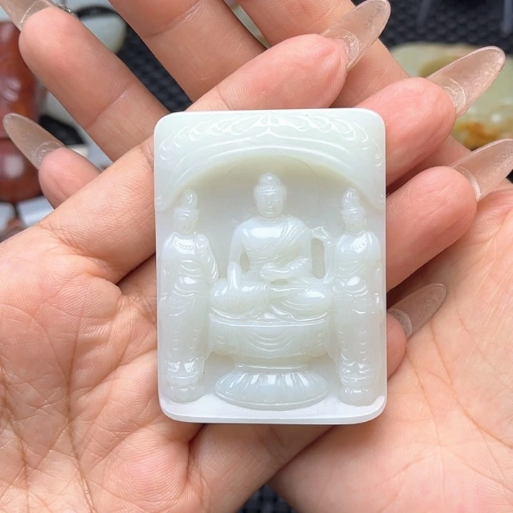 未镶嵌和田玉挂件