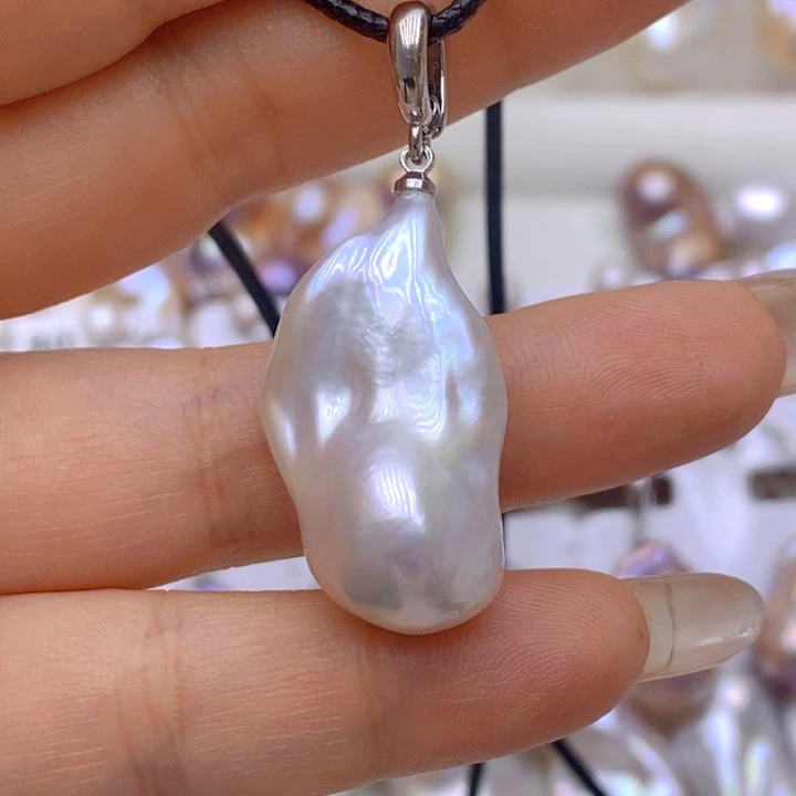 未镶嵌颈饰淡水珍珠