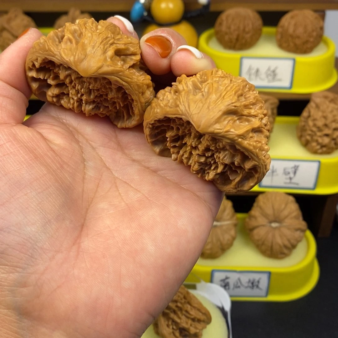 核桃红**水蛇头 文玩/木作/... 文玩把件