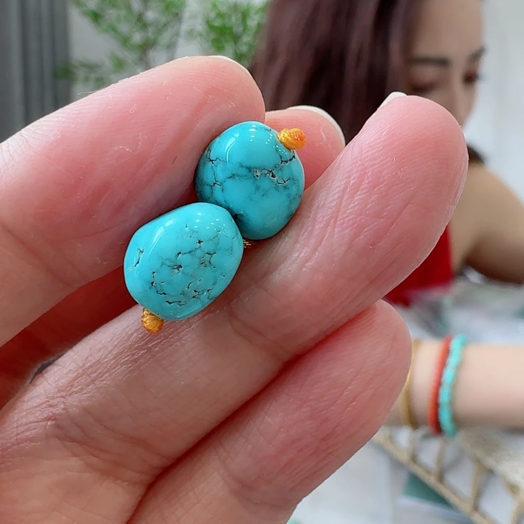 未镶嵌绿松石珠宝奇石