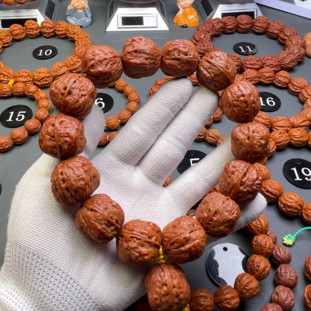 手串文玩核桃野生核桃异形核桃蛙秋子手持