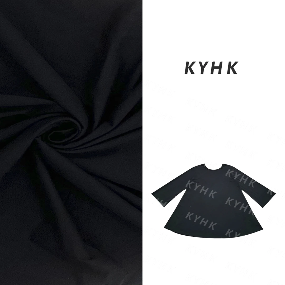 KYHK休闲圆领微喇娃娃裙250560