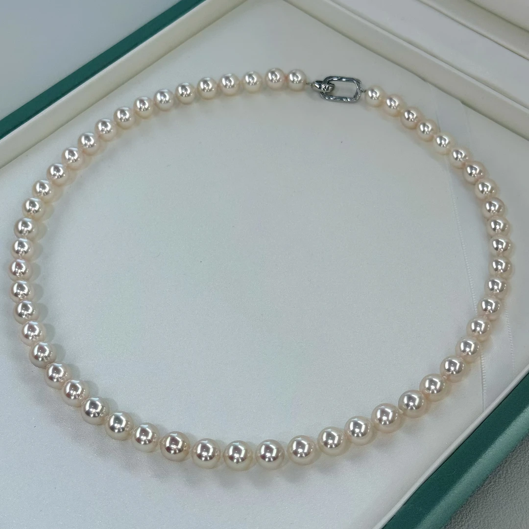 【小彤专属】【浪漫樱花】天然海水akoya正圆7-8满串RY8099