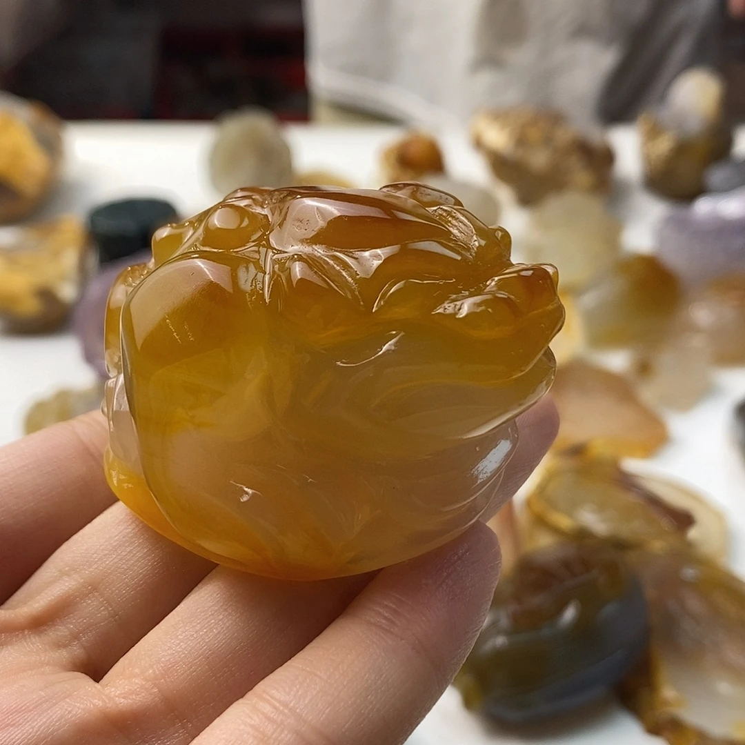 玛瑙/玉髓未镶嵌颈饰
