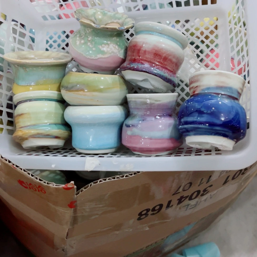 0516内口4景德镇手工制作小***黄