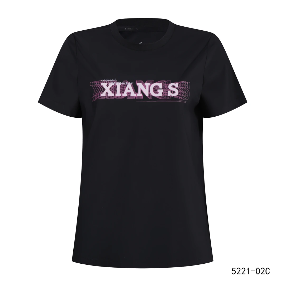 女式升级速干短袖T恤，豆粉7148, 白色7149, 黑色7150