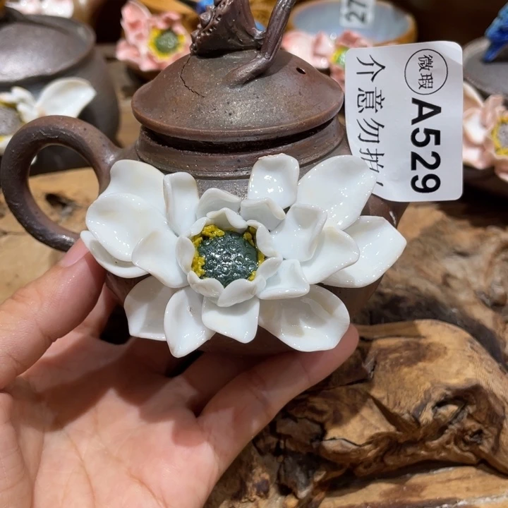 手工制作陶瓷茶具茶杯青蛙