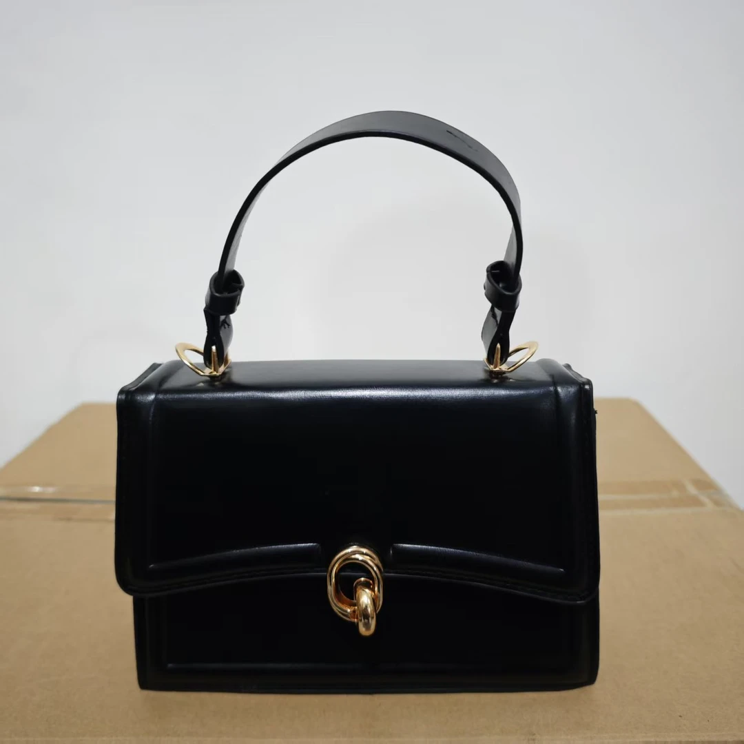 黑色高级感包包新款秋冬伴娘包手提包女士AY