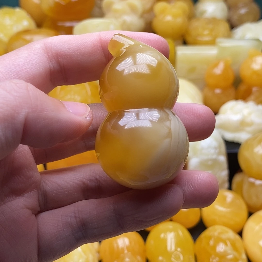 琥珀颈饰未镶嵌琥珀蜜蜡吊坠