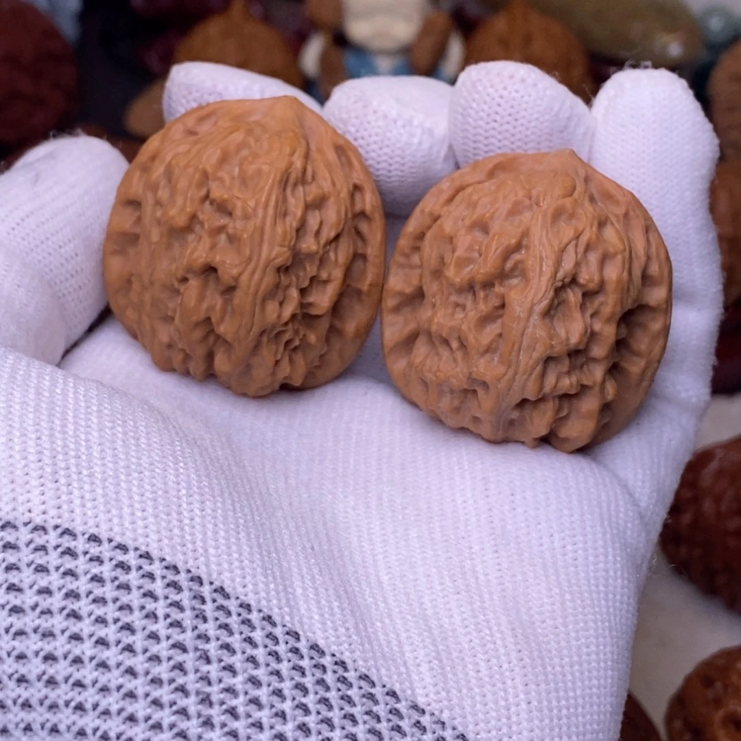 吊坠文玩核桃37 野狼