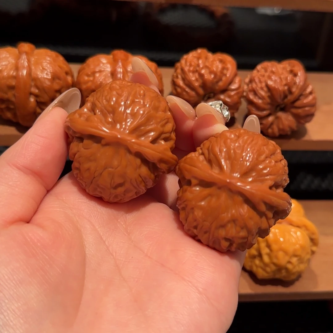 文玩核桃吊坠大漏宫灯40 精品2281