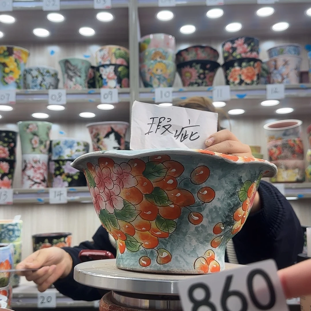 花盆紫砂瑕疵瑕疵860