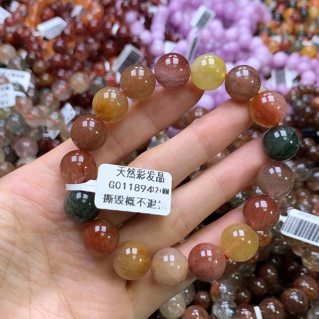 水晶手链未镶嵌，