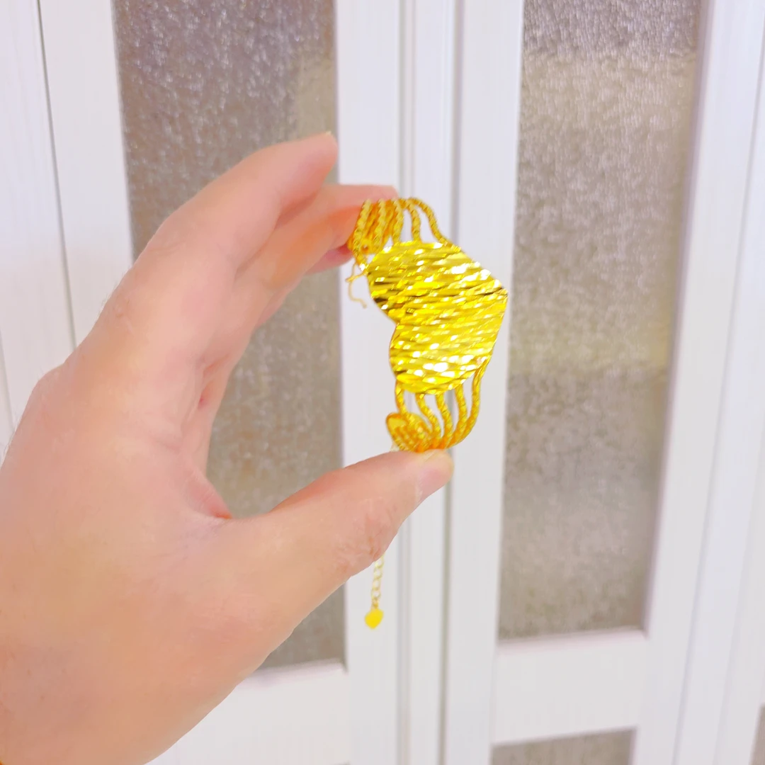 铜合金手镯 铜合金合成锆石手镯 时尚新款女士开口气质百搭首饰