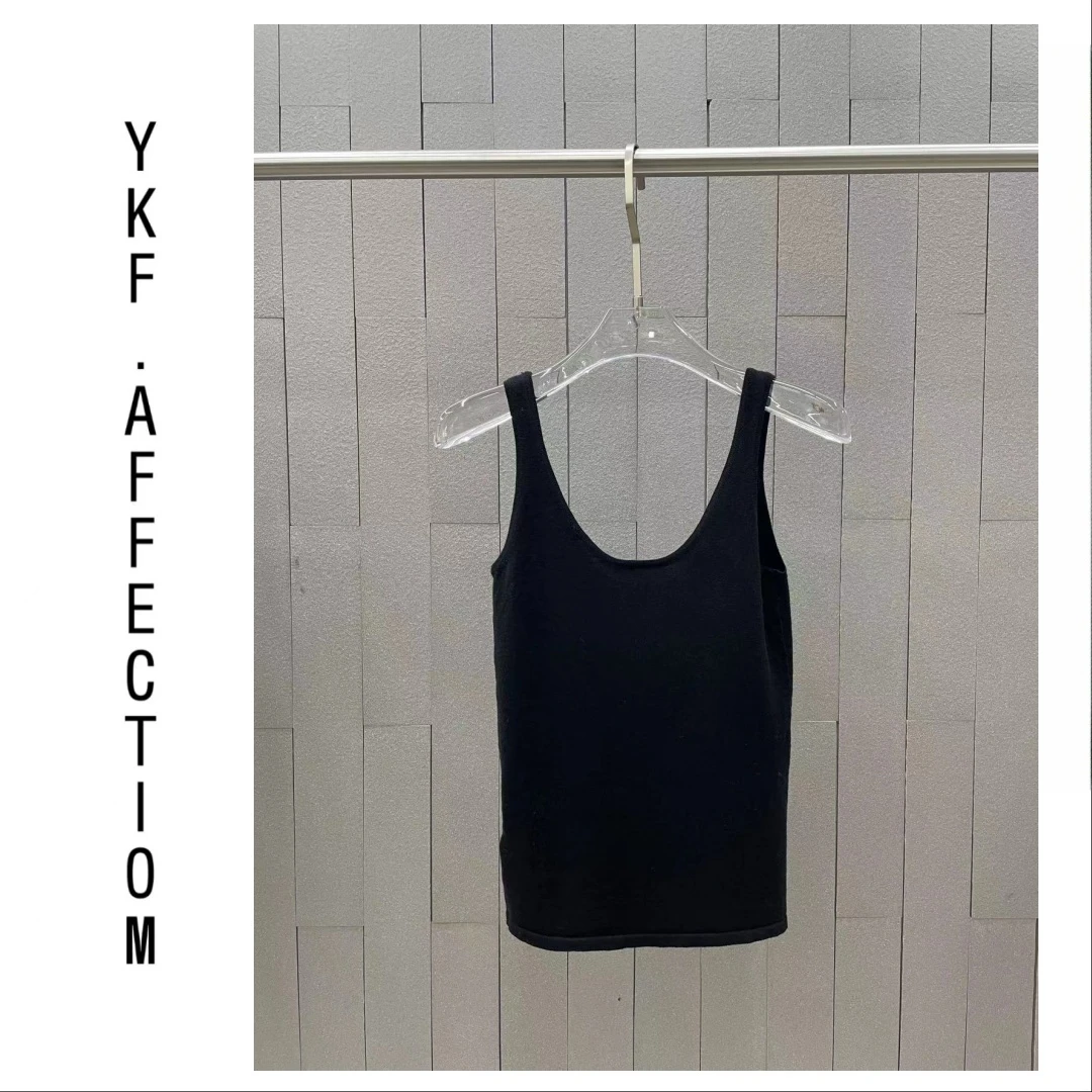 夏季韩版女款极简遮肉修身百搭背心64014