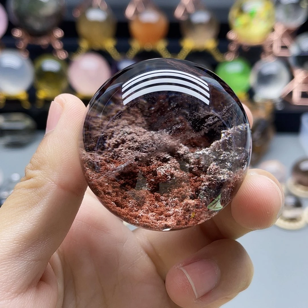 未镶嵌珠宝半成品水晶45mm