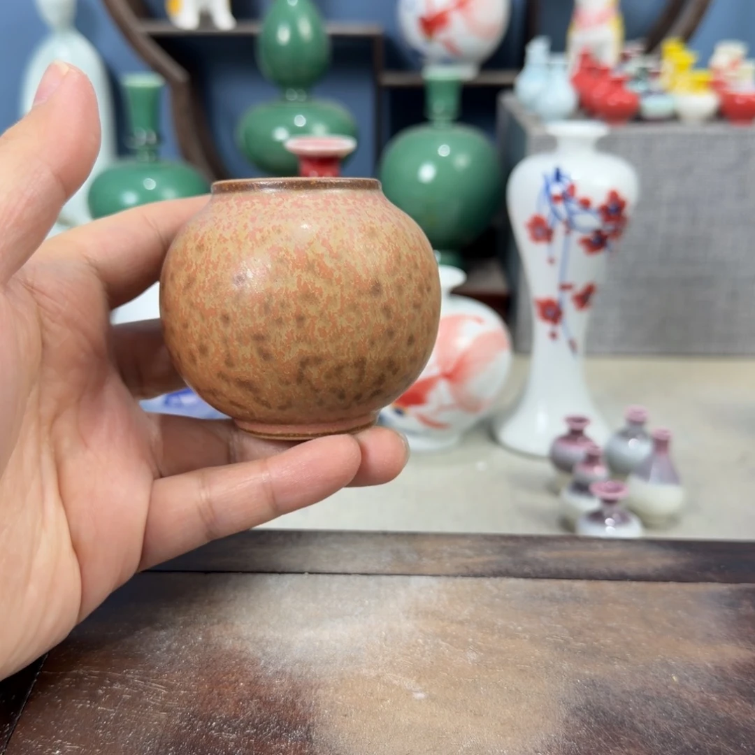 陶瓷手工小花器摆件