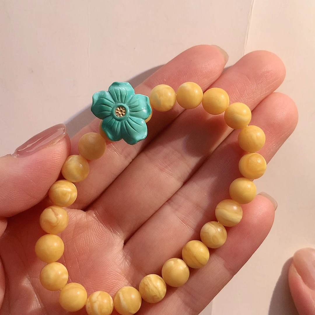 手串蜜蜡未镶嵌蜜蜡手串