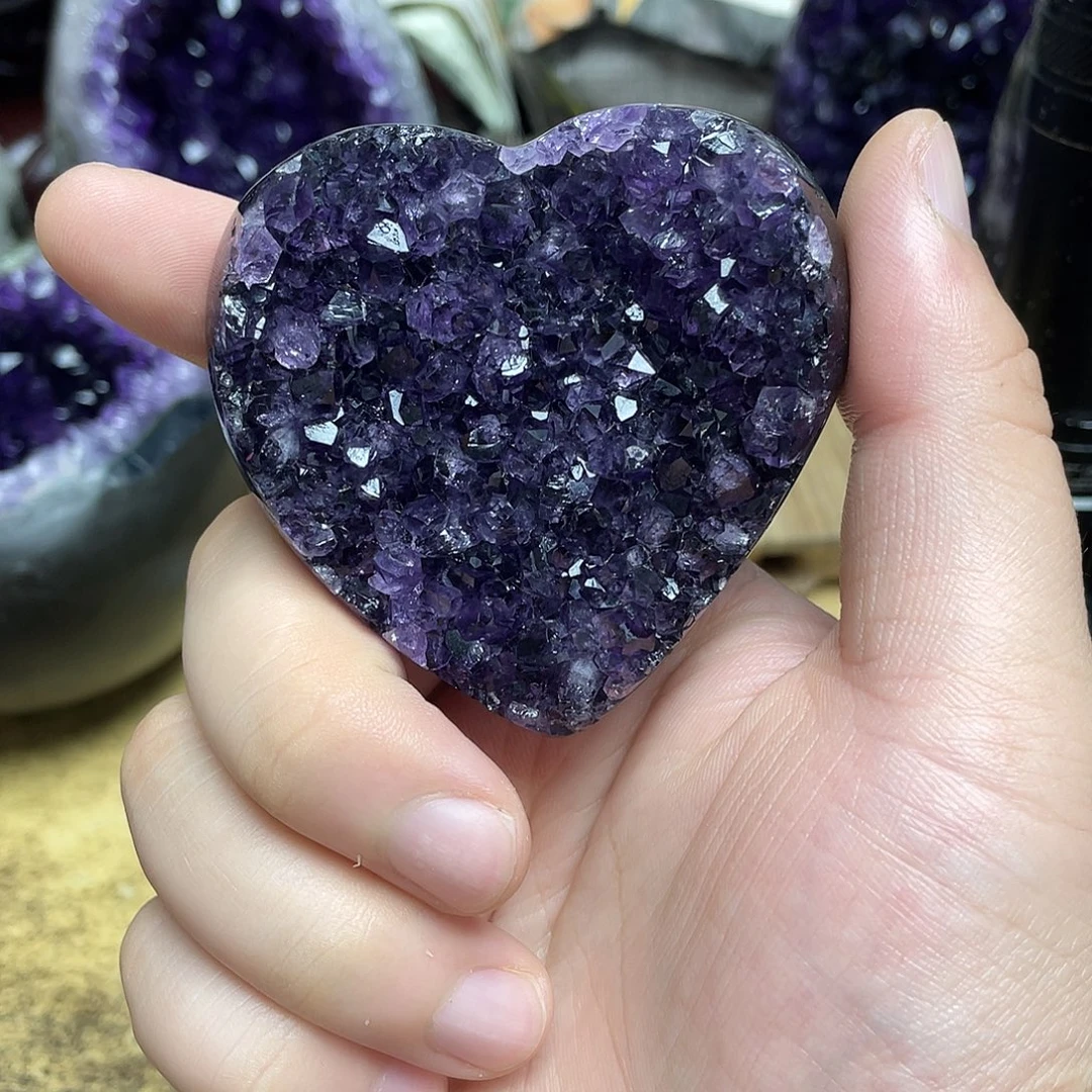 大型摆件（非配饰）紫晶未镶嵌