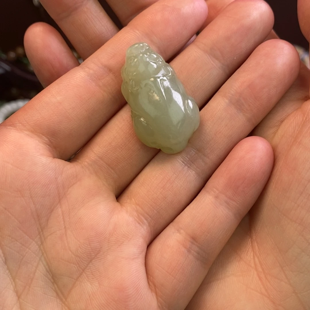 和田玉颈饰未镶嵌宝****1