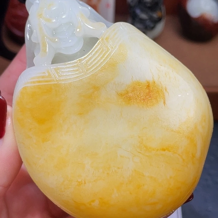 和田玉未镶嵌颈饰X7