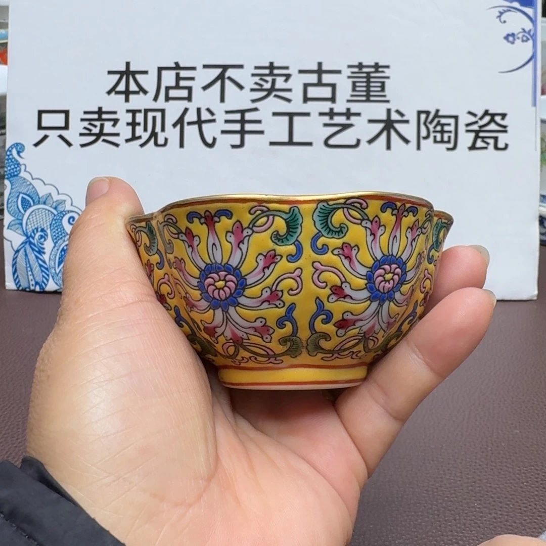 景德镇手工手绘展示