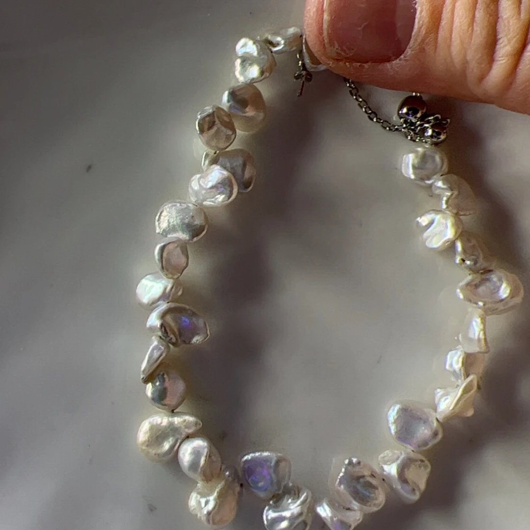 淡水珍珠手链合金233