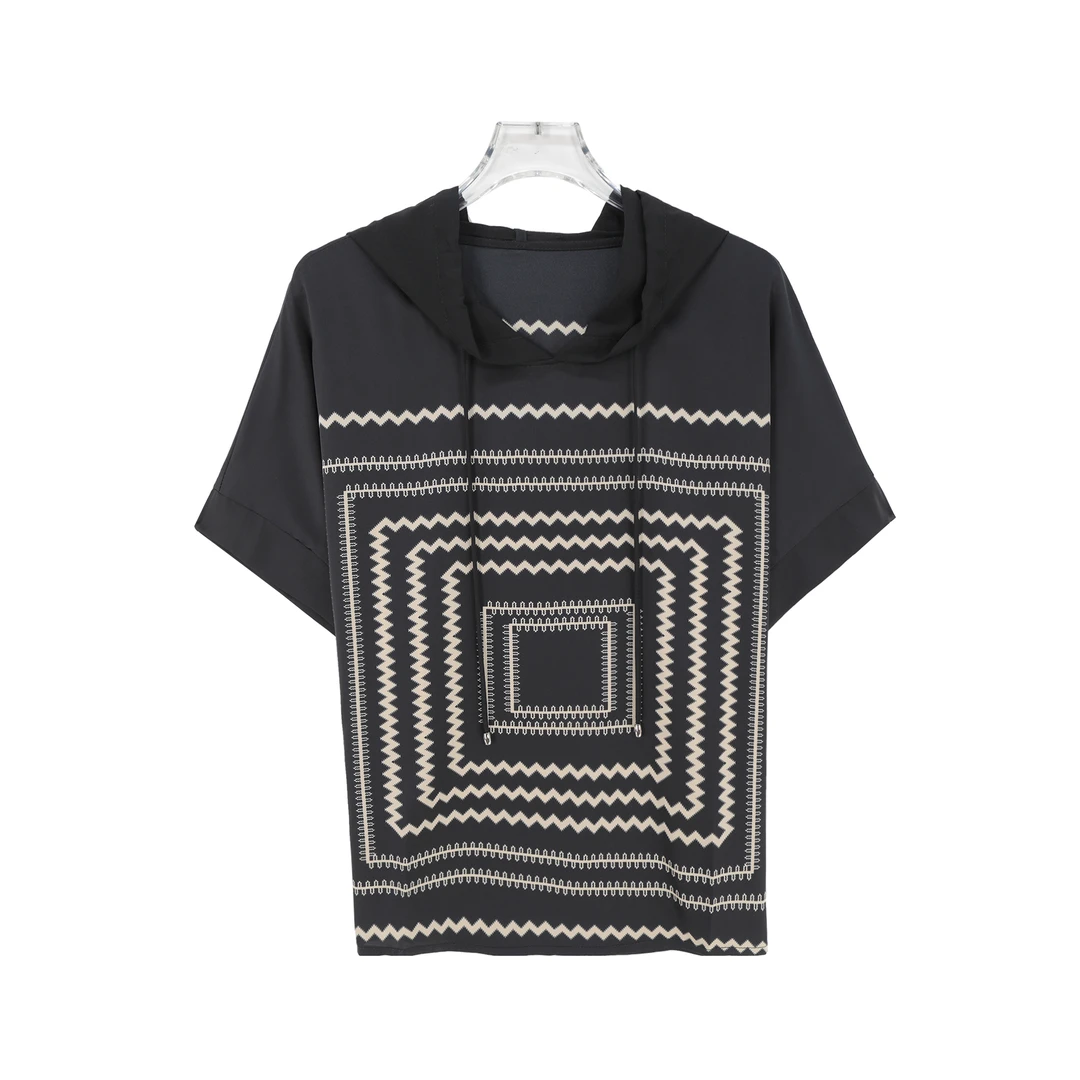 设计感休闲连帽小衫 X26450