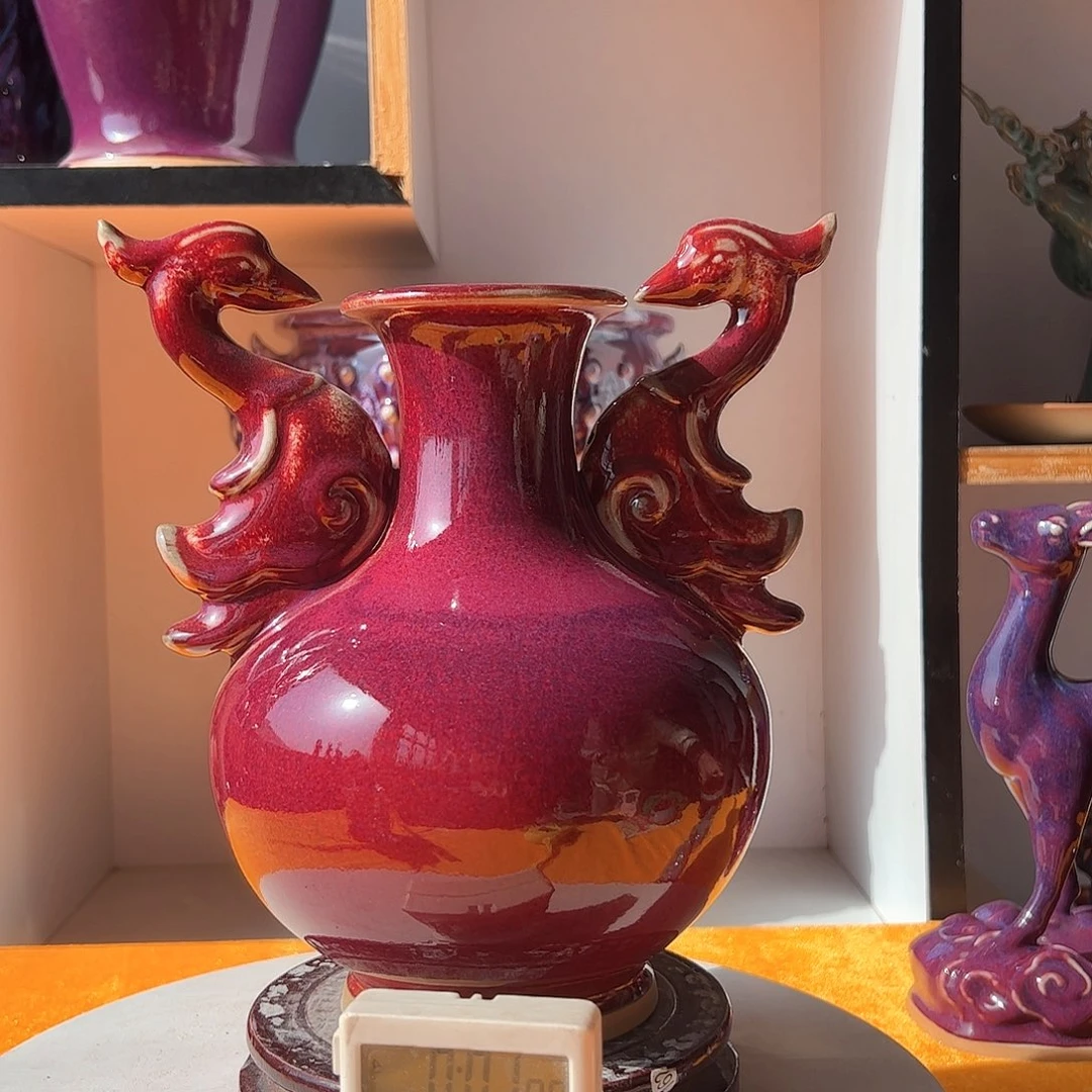 摆件旺郑家钧窑摆件