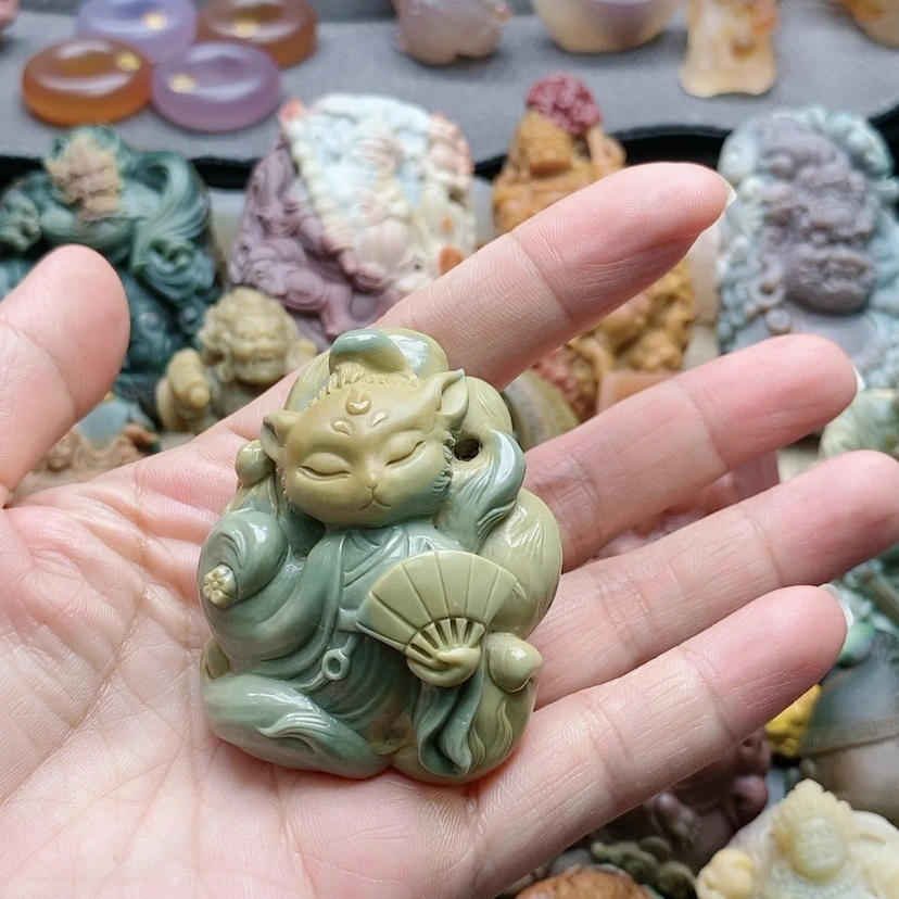 【闪购商品】未镶嵌吊坠定制石英质玉