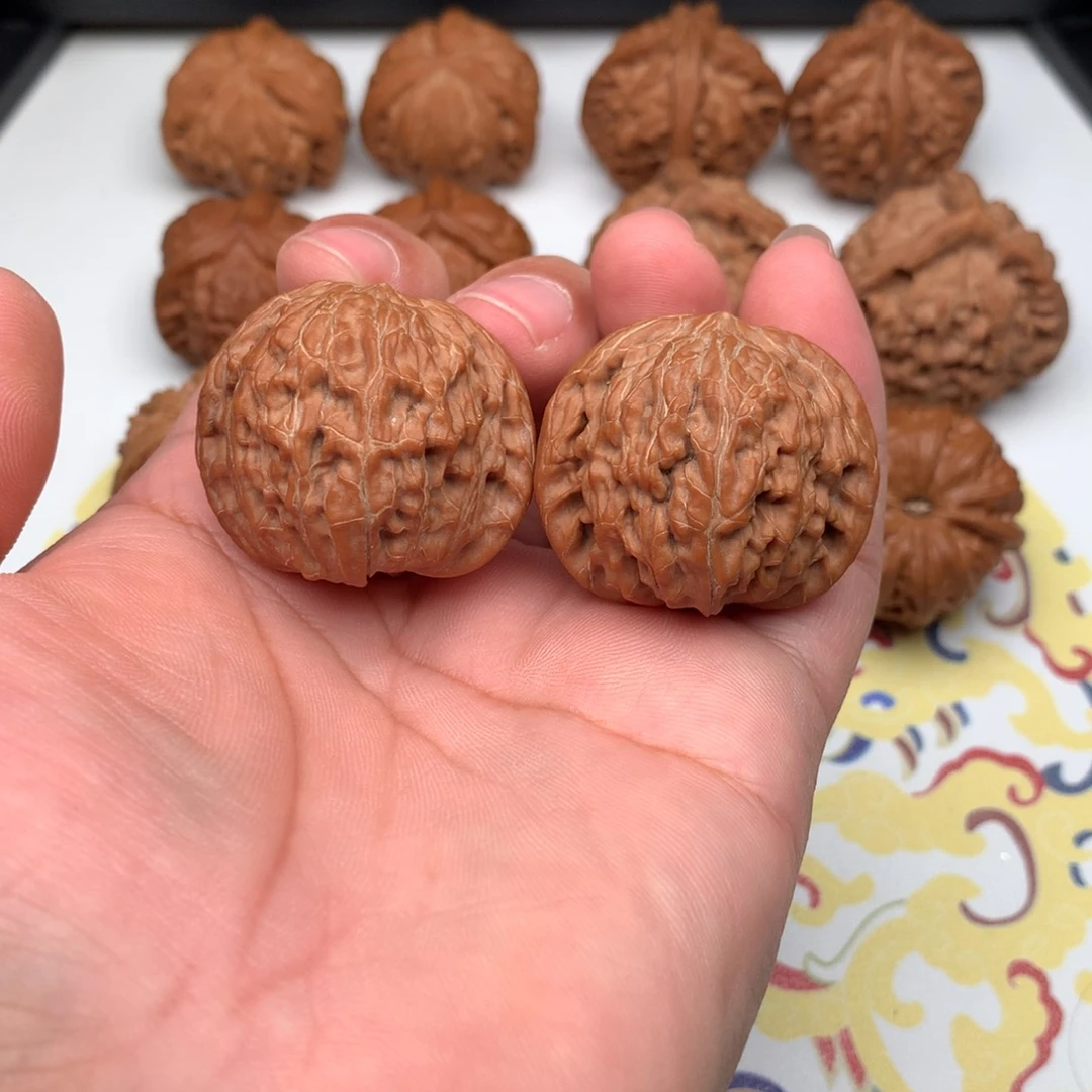 把件文玩核桃37山地磨盘