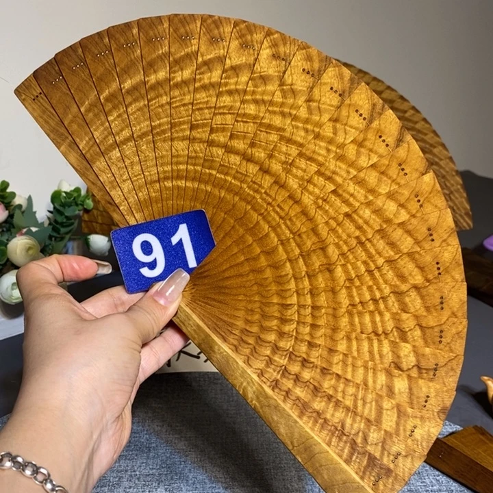 金丝楠好**金丝楠木扇子