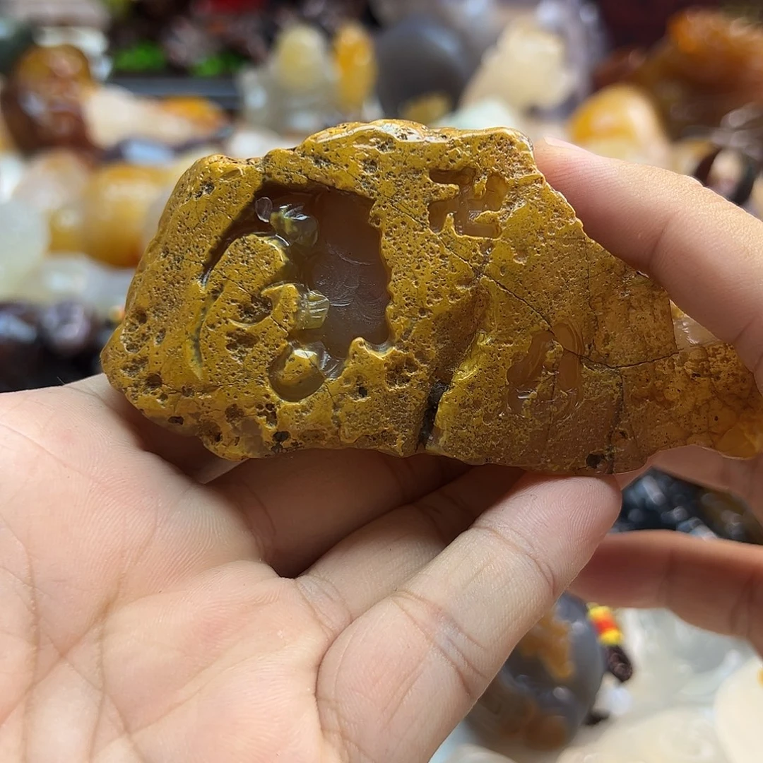 玛瑙/玉髓合金颈饰