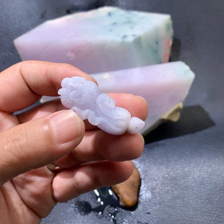颈饰未镶嵌翡翠缅甸天然片料牌子珠子平安扣