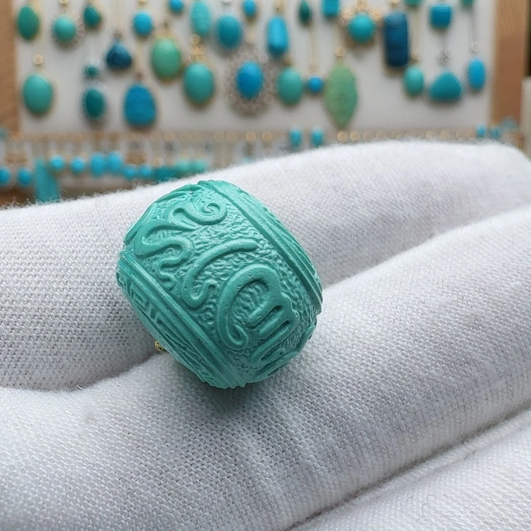 绿松石未镶嵌配饰