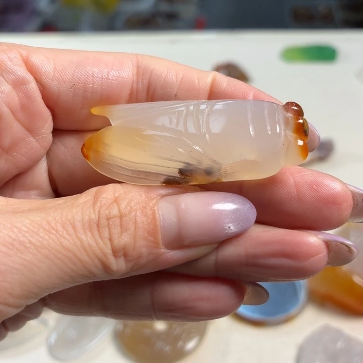 玛瑙/玉髓未镶嵌吊坠(不含链)