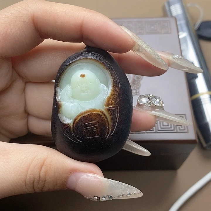 和田玉挂件未镶嵌G