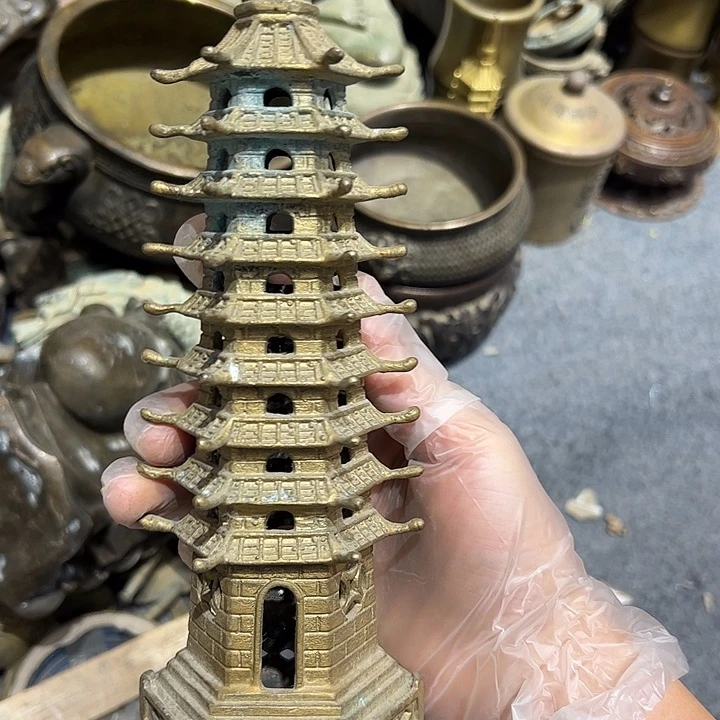 微瑕疵黄铜摆件工艺品