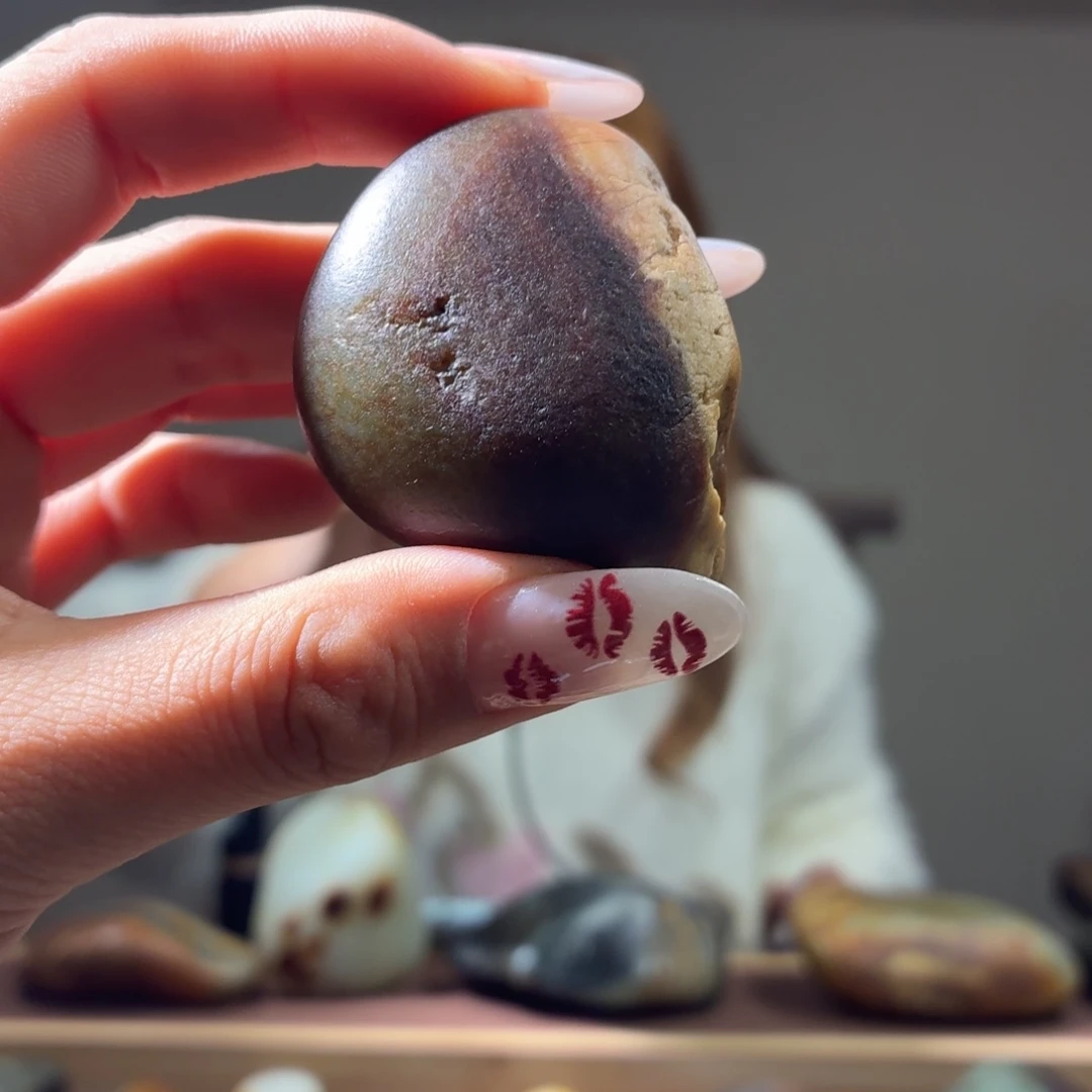 和田玉未镶嵌挂件74.7