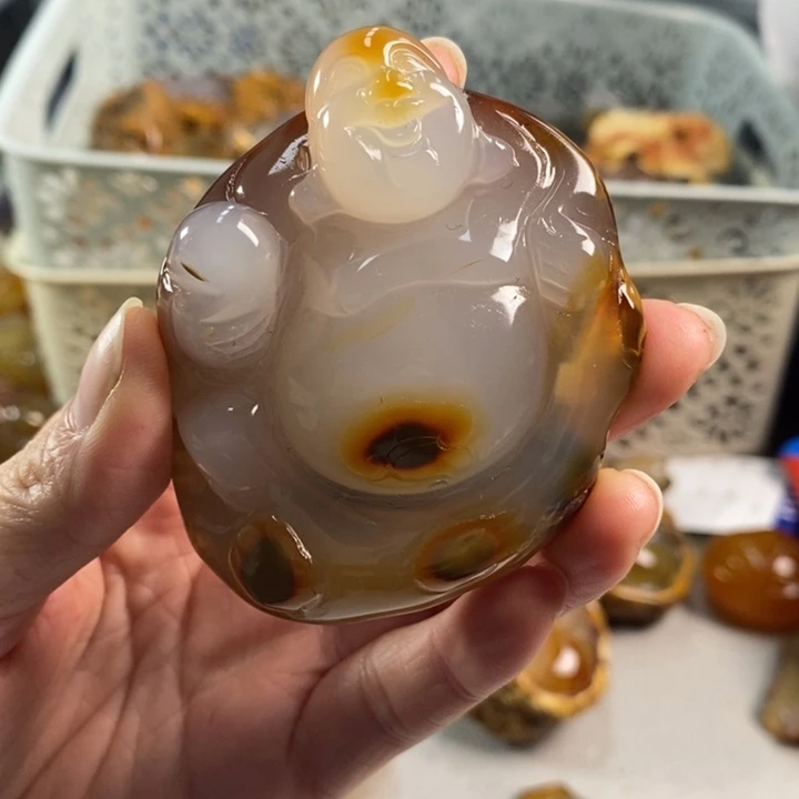 玛瑙/玉髓吊坠(不含链)未镶嵌