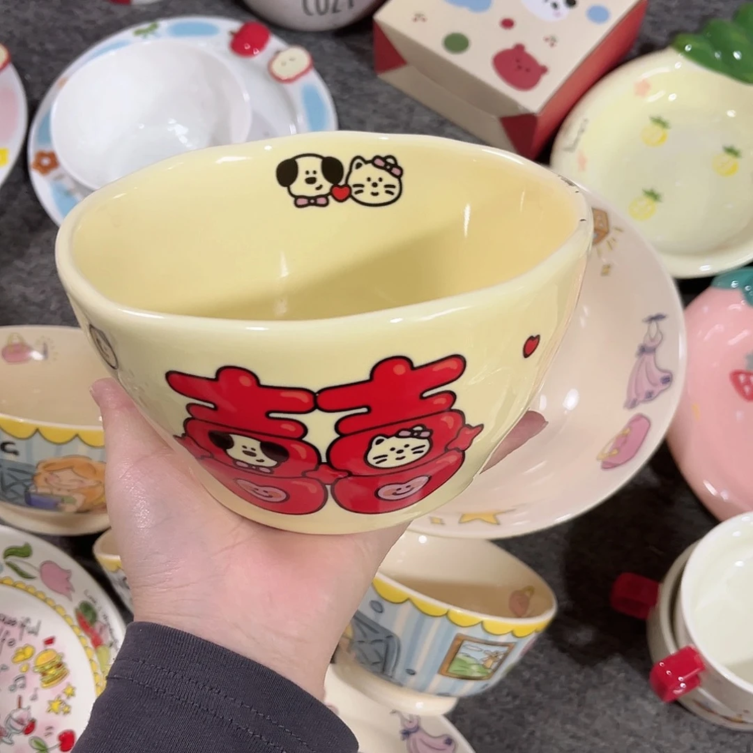 加厚陶瓷餐具系列6寸