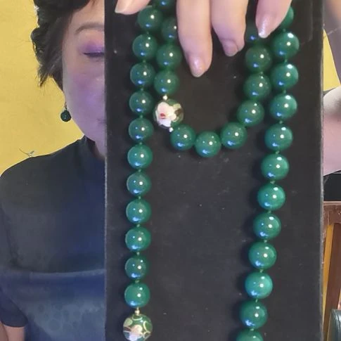 玛瑙/玉髓颈饰未镶嵌祝**子