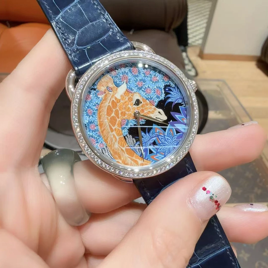 Hermes/爱马仕 美惠三女神 微绘定制自动机械腕表