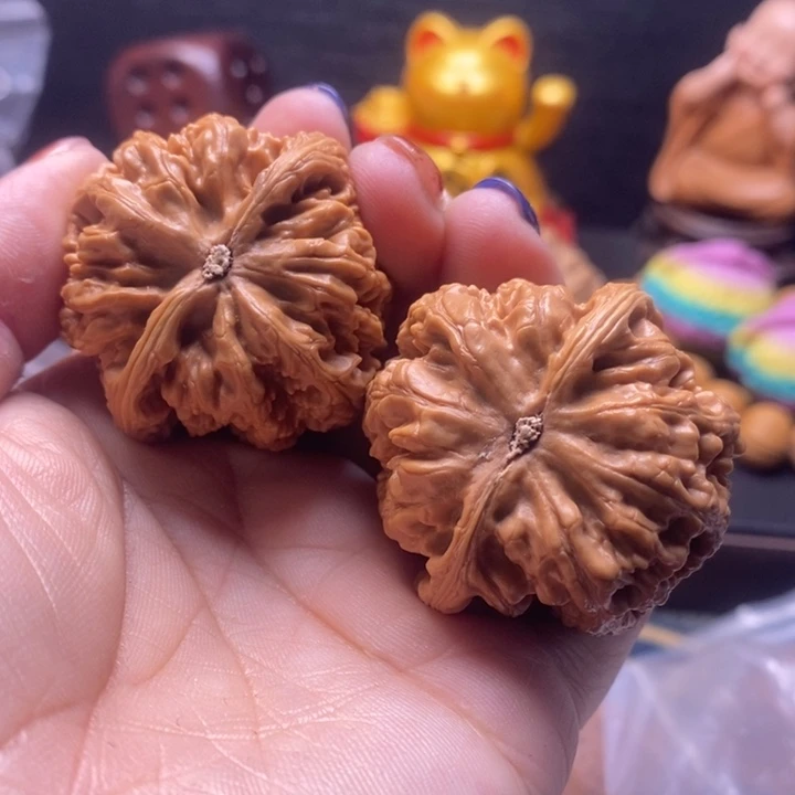 清***阁文玩核桃吊坠粗筋