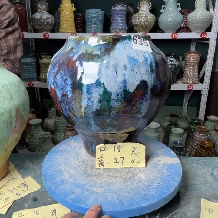 景德镇陶瓷花盆花器635