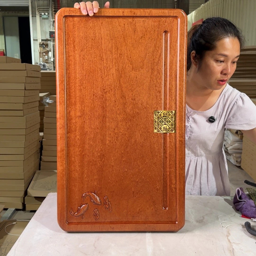 花梨木茶盘72*42尺寸