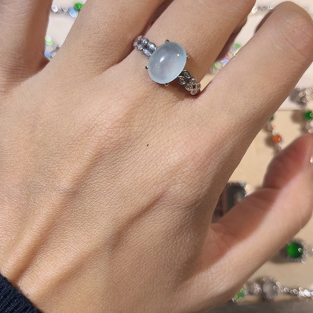 翡翠未镶嵌戒指翡翠戒指