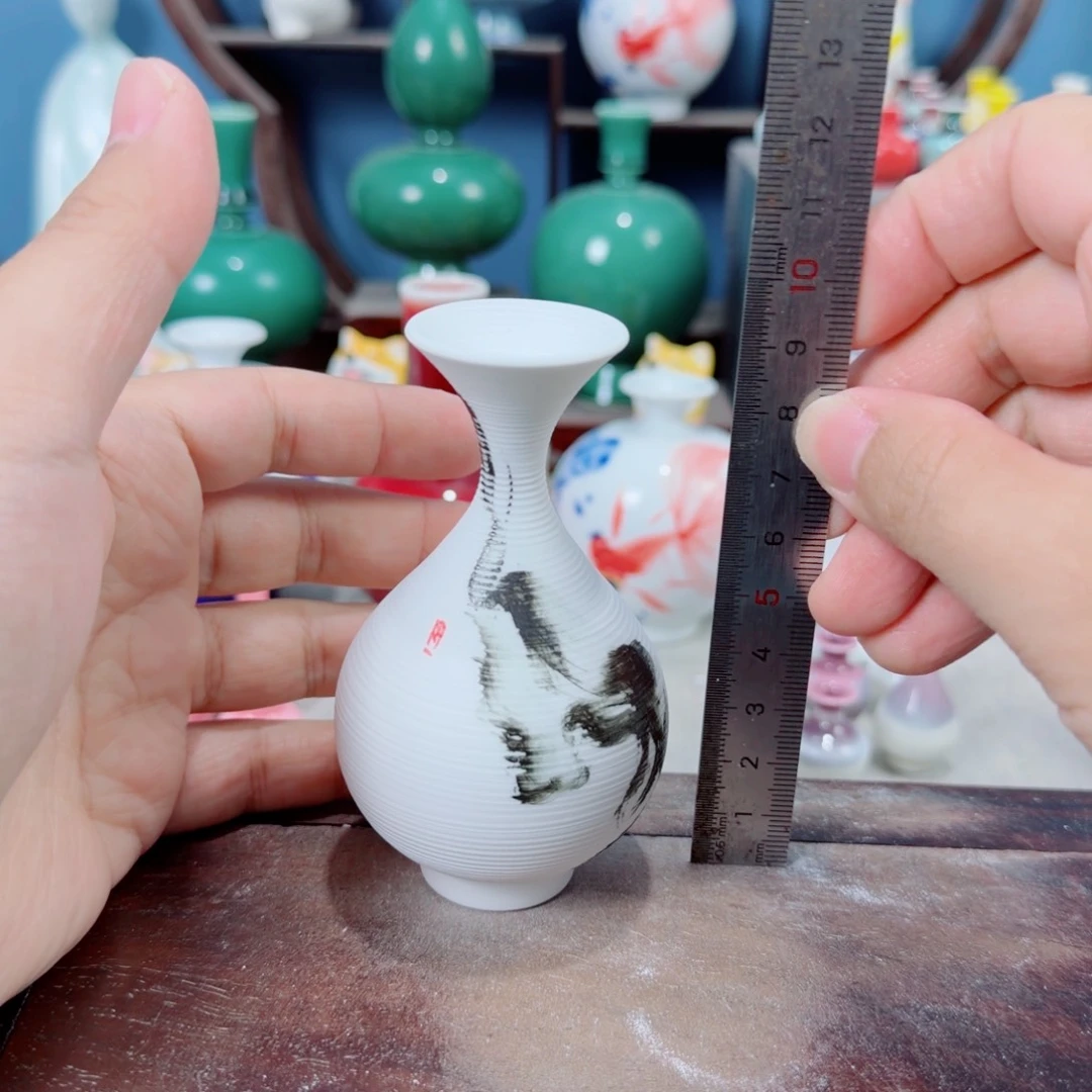 陶瓷手工小花器摆件