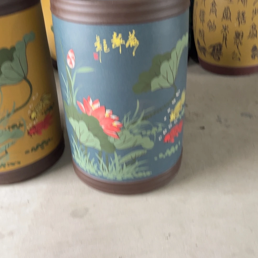 茶叶罐紫砂60 饼茶叶罐